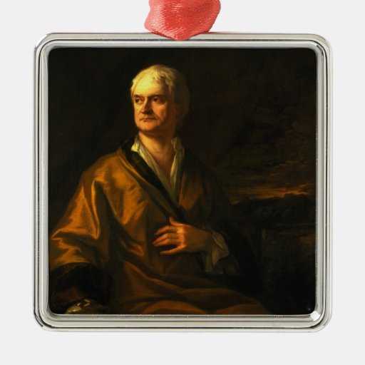 Sir Isaac Newton, 1710 Christmas Ornament
