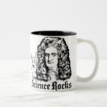 Sir Isaac Newton Science Rocks Mugs mugs