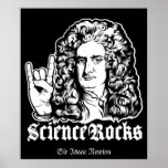 Sir Isaac Newton Science Rocks Posters
