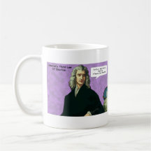 Sir Isaac Newtons Third Law Of Emotion Mug