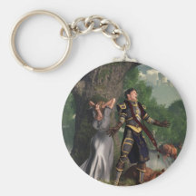 Sir Justinus The Singing Knight Key Chain