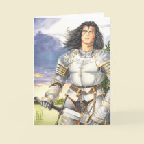 Sir Lancelot greeting card cards