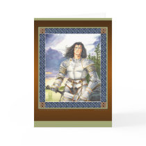 Sir Lancelot greeting card
