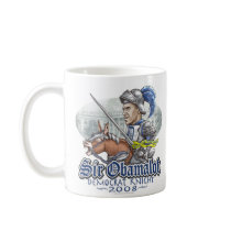 Sir Obamalot Obama 2008 Gear Mug