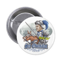 Sir Obamalot Obama 2008 Gear Pins
