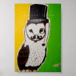 Sir Owl Print
