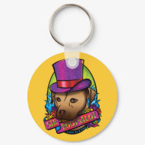 Sir Pootsalot keychains by HardtGraphicArdts Sir Pootsalot keychains