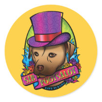 Sir Pootsalot stickers