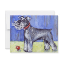 Sir Schnauzer stands invitations