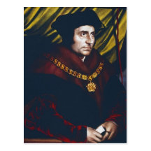 Sir Thomas More Tarjeta Postal
