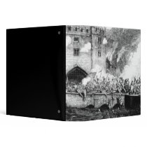 Sir Thomas Wyatt  Attacking the Byward Tower Vinyl Binder