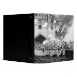 Sir Thomas Wyatt  Attacking the Byward Tower Vinyl Binder