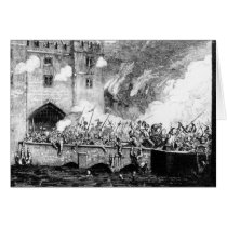 Sir Thomas Wyatt  Attacking the Byward Tower Card