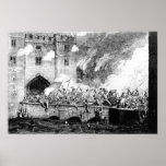 Sir Thomas Wyatt  Attacking the Byward Tower Poster