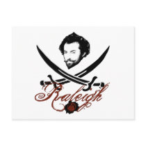 Sir Walter Raleigh Pirate Insignia postcards