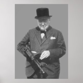 Sir Winston Churchill print