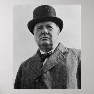 Sir Winston Churchill print