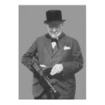 Sir Winston Churchill Poster