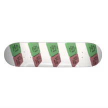 Sire as Si Silicon and Re Rhenium Skate Boards