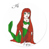 Siren copy stickers