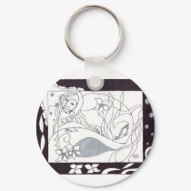 Siren keychains by BeMusedArt Siren keychains