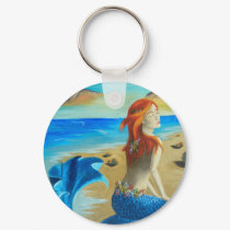 Siren - mermaid keychains by Deanna_Davoli Siren - mermaid keychains