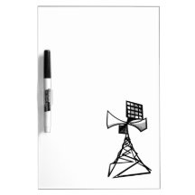 Siren radio tower Dry-Erase board