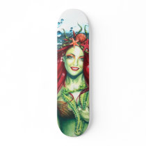 Sirens Love a Mermaids Kiss Skateboard Deck