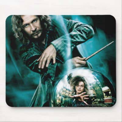 Sirius Black and Bellatrix Lestrange Mousepad by harrypotter