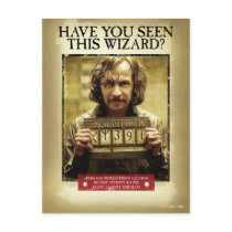 Sirius Black Wanted Poster Postcards