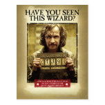 Sirius Black Wanted Poster Postcards
