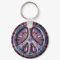 Sirossita'87 Peace keychains by Curious_Dreams Sirossita'87 Peace keychains