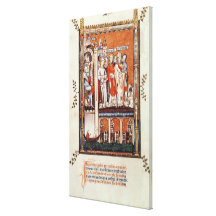 Sisinnius showing the bodies of other stretched canvas prints