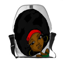 sista gurl courier bag