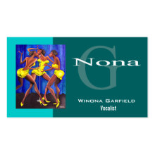 Sistah Girls Business Card template profilecard