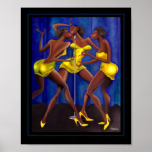 Sistah Girls Poster print