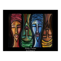 Sistas United Poster posters by atyancey Sistas United Poster posters