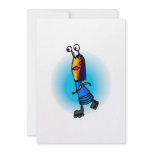 Sister Alien Skating Custom Invitations