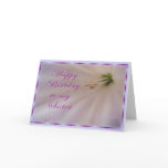 Sister Bday/Flower & ribbon cards