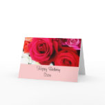 Sister Birthday Greeting Roses Card