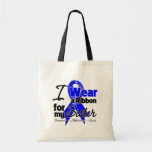 Sister - Colon Cancer Ribbon Tote Bag
