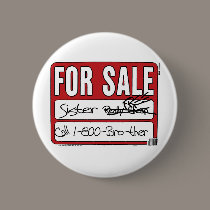 Sister for Sale buttons