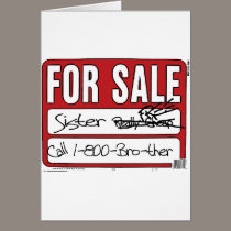 Sister for Sale cards