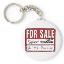 Sister for Sale Key Chain