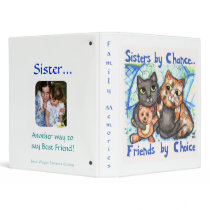 Sister / Friend Scrapbook Photo Binder by jamiecreates1 Sister / Friend Scrapbook Photo Binder
