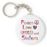 Sister Hugs Keychain