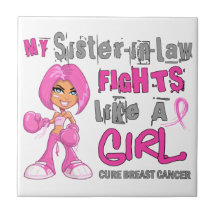 Sister-In-Law Fights Like Girl Breast Cancer 42.9. Ceramic Tiles