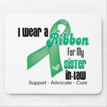 Sister-in-Law - Liver Cancer Ribbon Mousepad