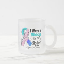 Sister-in-Law - Thyroid Cancer Ribbon Mug