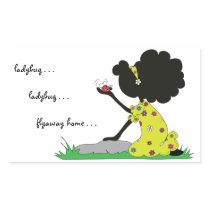Sister Ladybug Fly Away Sticker stickers